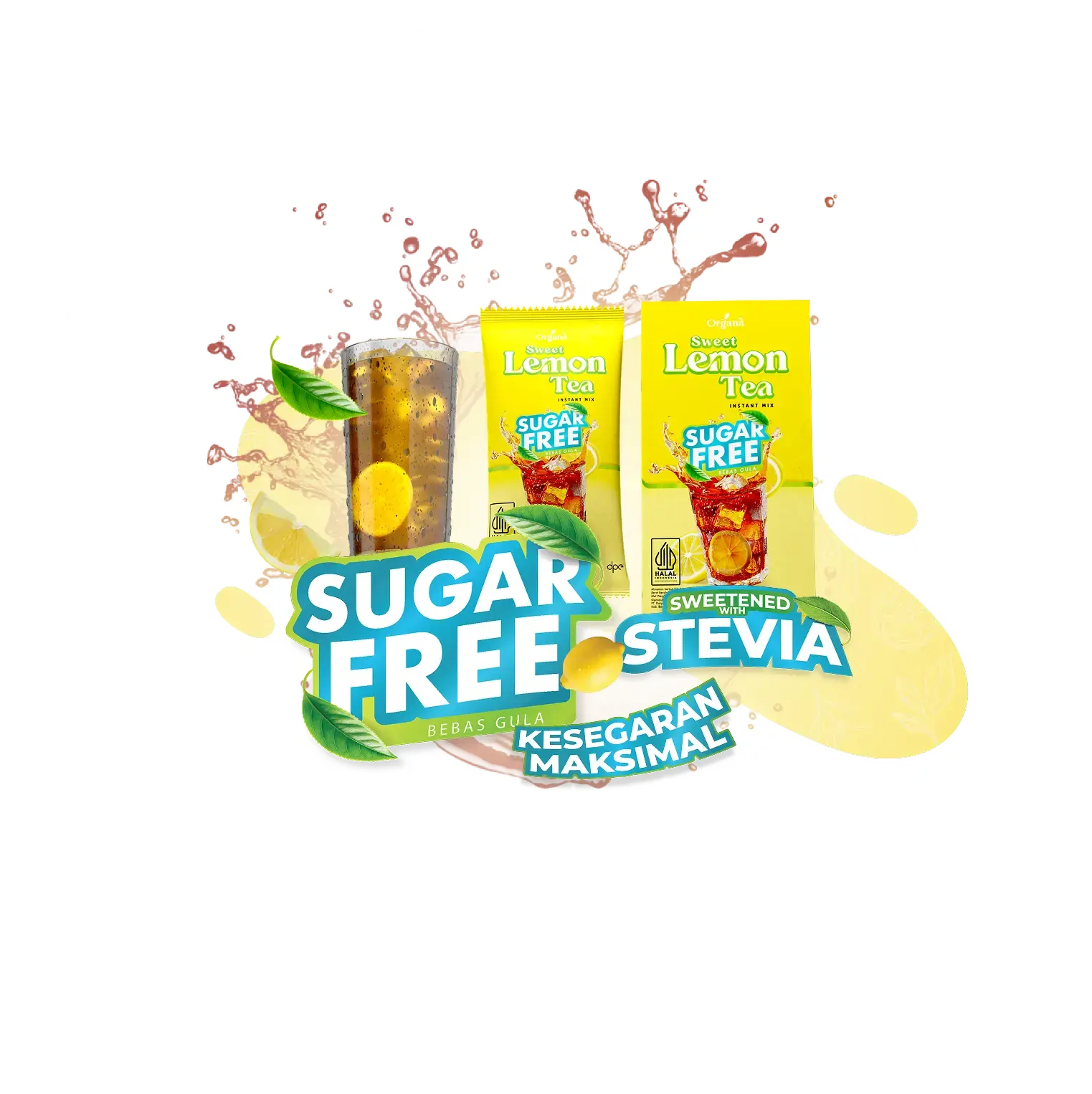 lemon tea compressed Landing Page